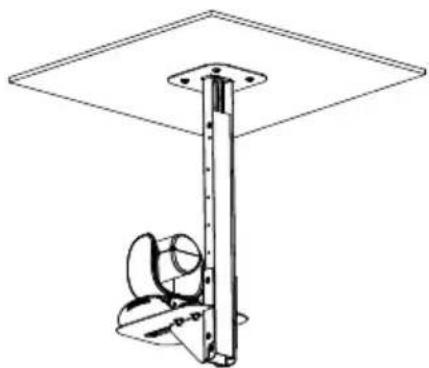 AVer VC550 - To mount the camera to the ceiling: - 4