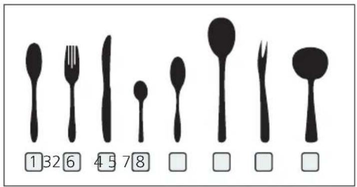 HISENSE HV543D10 - 3.Cutlery basket: - 2