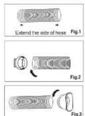 Extend the side of hose Fig.1 Fig.2 Fig.3