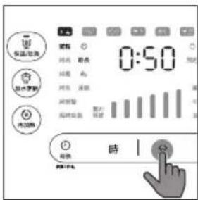 0:50 時 |