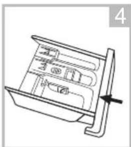 Sauber WM6109 - Clean The Detergent Dispenser - 4
