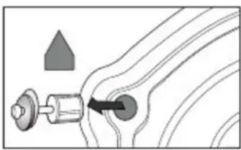 Sauber WM6109 - Remover los Tornillos de Transporte - 1