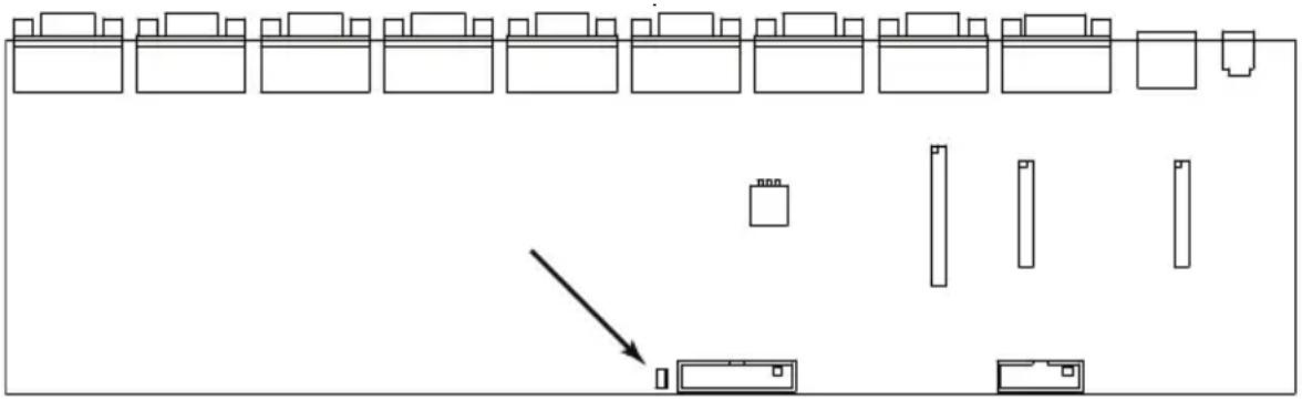 Pure architectural floor plan lines without any text, numbers, or symbols