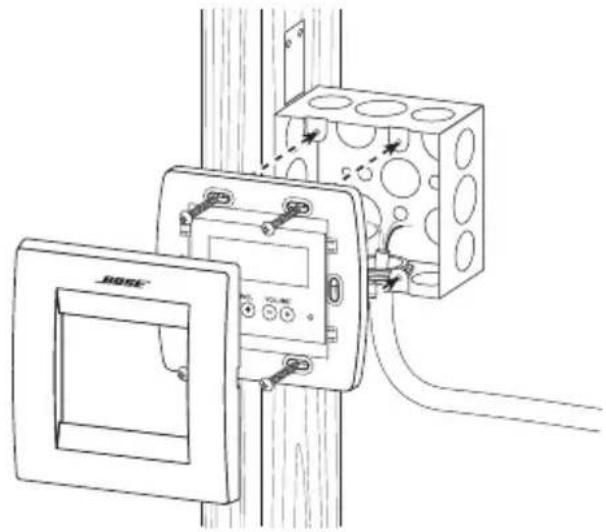 BOSE ControlCenter CC-16 - Mounting the CC-16 zone controller - 2