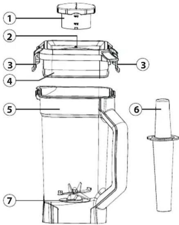 CASO Power Blender B 2000 - Visióngeneral - 1