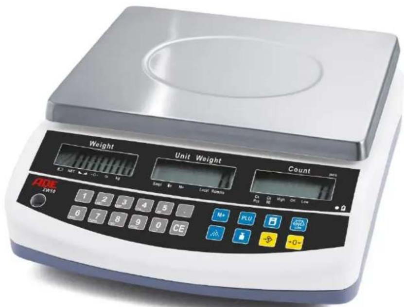 Weight Unit Weight Count ADE 24W50 1 2 3 4 5 6 7 8 9 0 CE M+ PLU B - -0+
