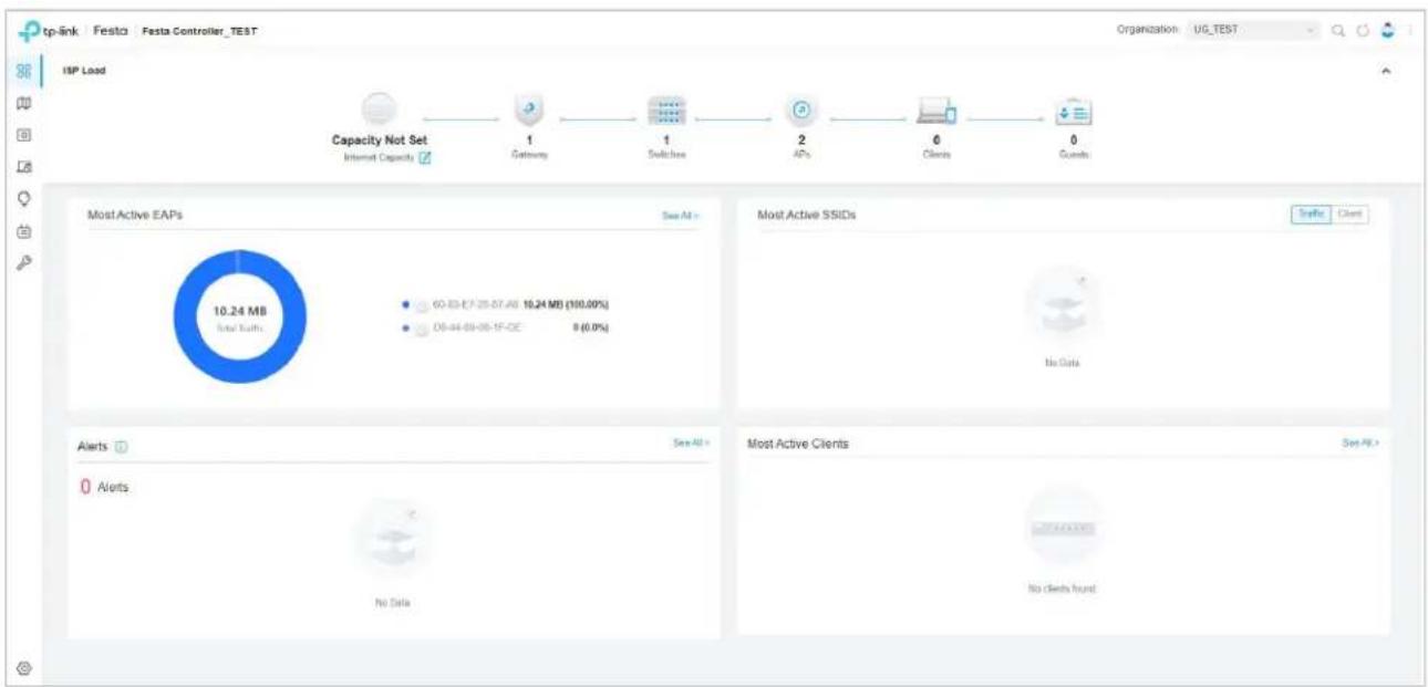 TP-LINK Festa FS352G - ■ Site View - 1