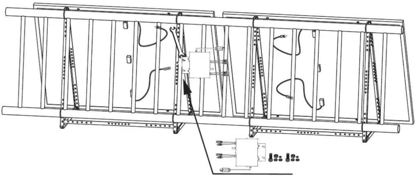 Schwaiger SOKW6500 - Installationsschema für zwei Solarmodule - 1