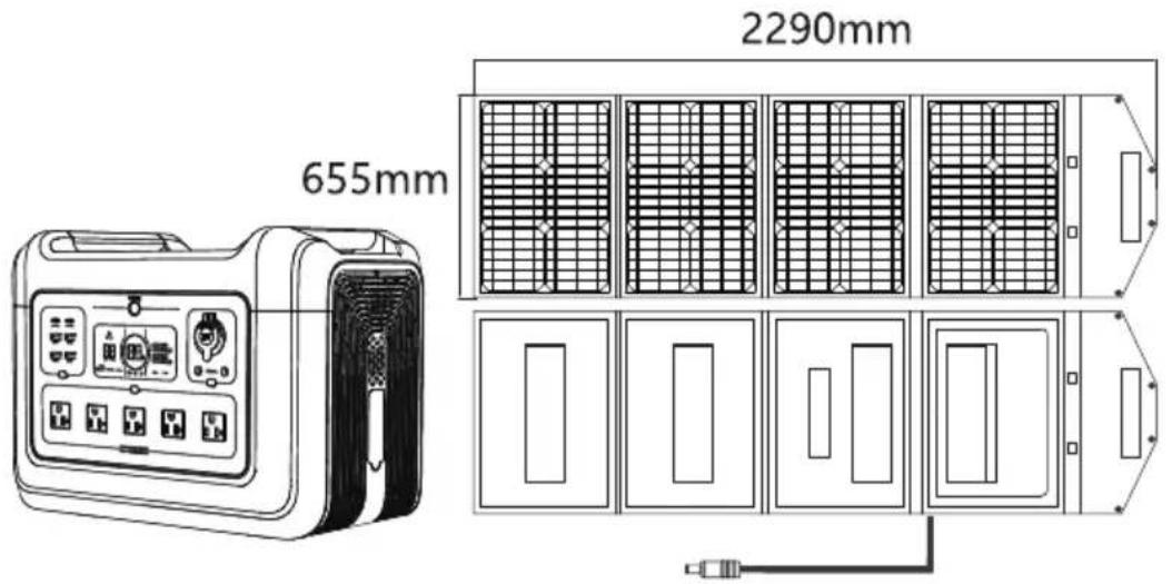 Schwaiger SOPA0220 - Aufstellen des Solarpanels - 2
