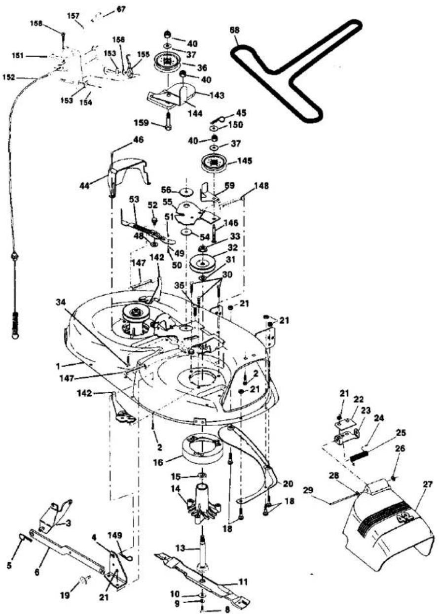 Technical diagram of a mechanical device with numbered components and exploded view, likely for assembly or manufacturing purposes.