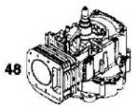 Craftsman 917.271530 - BRIGGS & STRATTON ENGINE-MODEL NUMBER 287707, TYPE NUMBER 1259-E1 - 6