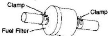 Clamp Fuel Filter Clamp