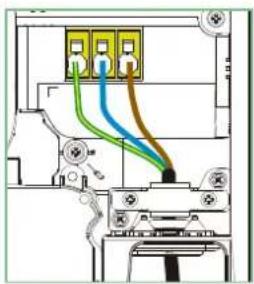 SCHNEIDER EVH5A22N2S - Verdrahtung der Stromversorgung - 2