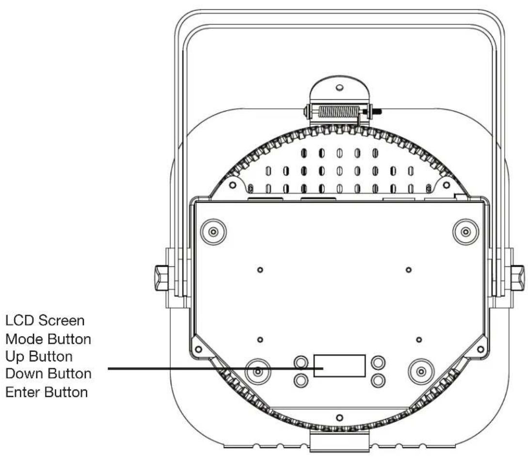 LCD Screen Mode Button Up Button Down Button Enter Button