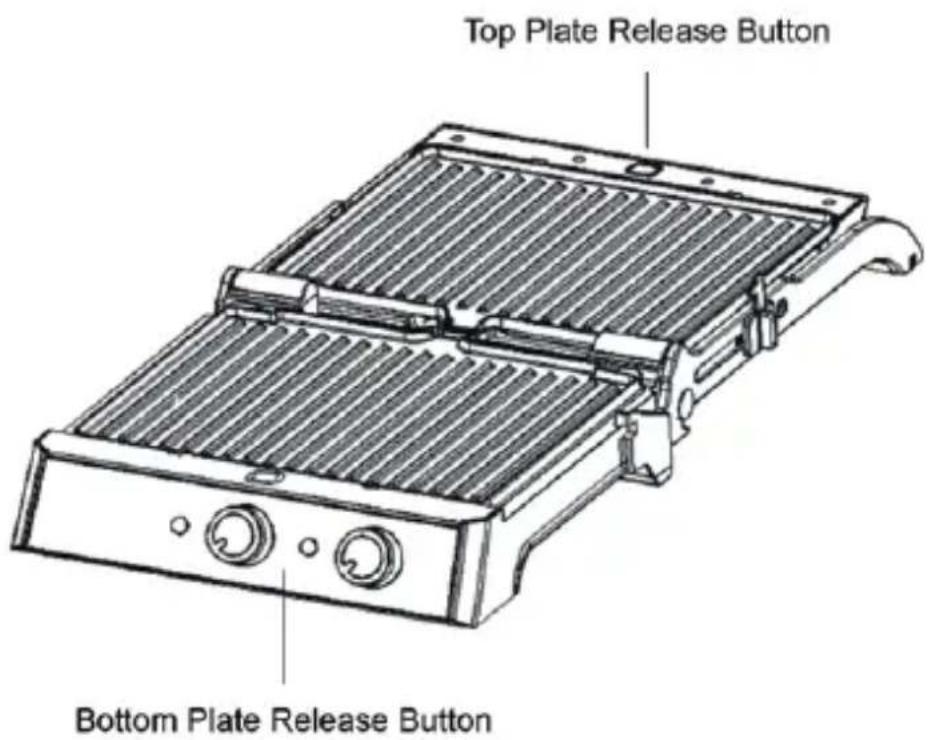 Electroline ELNEXTGRILL379BTR - Smaltimento - 2