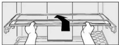 PANASONIC NR-F603GT-XP - Slide tray (the third shelf from the top) - 1