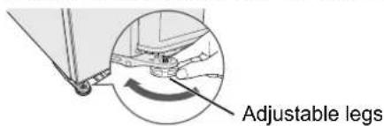 Adjustable legs
