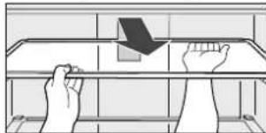 PANASONIC NR-F603GT-XP - Tay (2nd shelf from the top in the refrigerator) - 1