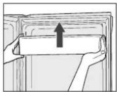 PANASONIC NR-F603GT-XP - The "door shelves" can be moved. - 1