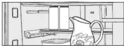 PANASONIC NR-F603GT-XP - Slide tray (the third shelf from the top) - 3
