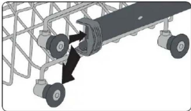 VOX LC12A15E - Upper Basket Height adjustment - 2