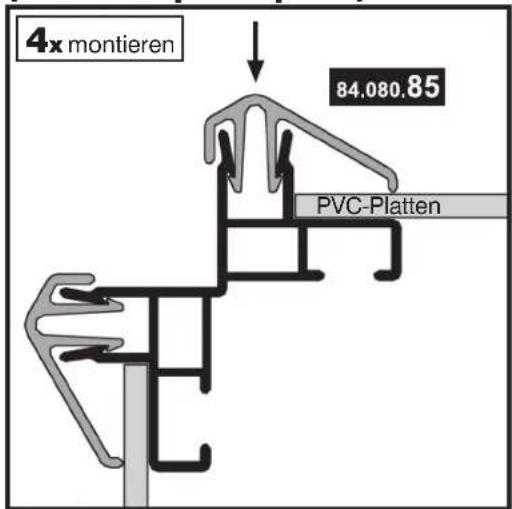 4x montieren 84,080.85 PVC-Platten
