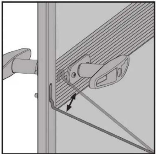 EINHELL DeLuxe I - Türhaken montieren - 4