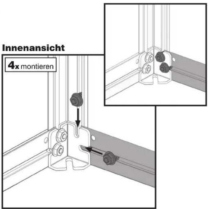 Innenansicht 4x montieren