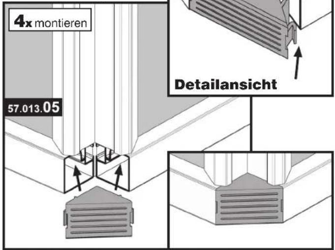 4x montieren 57.013.05 Detailansicht