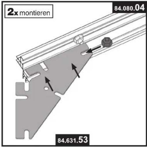 2x montieren 84.080.04 84.631.53