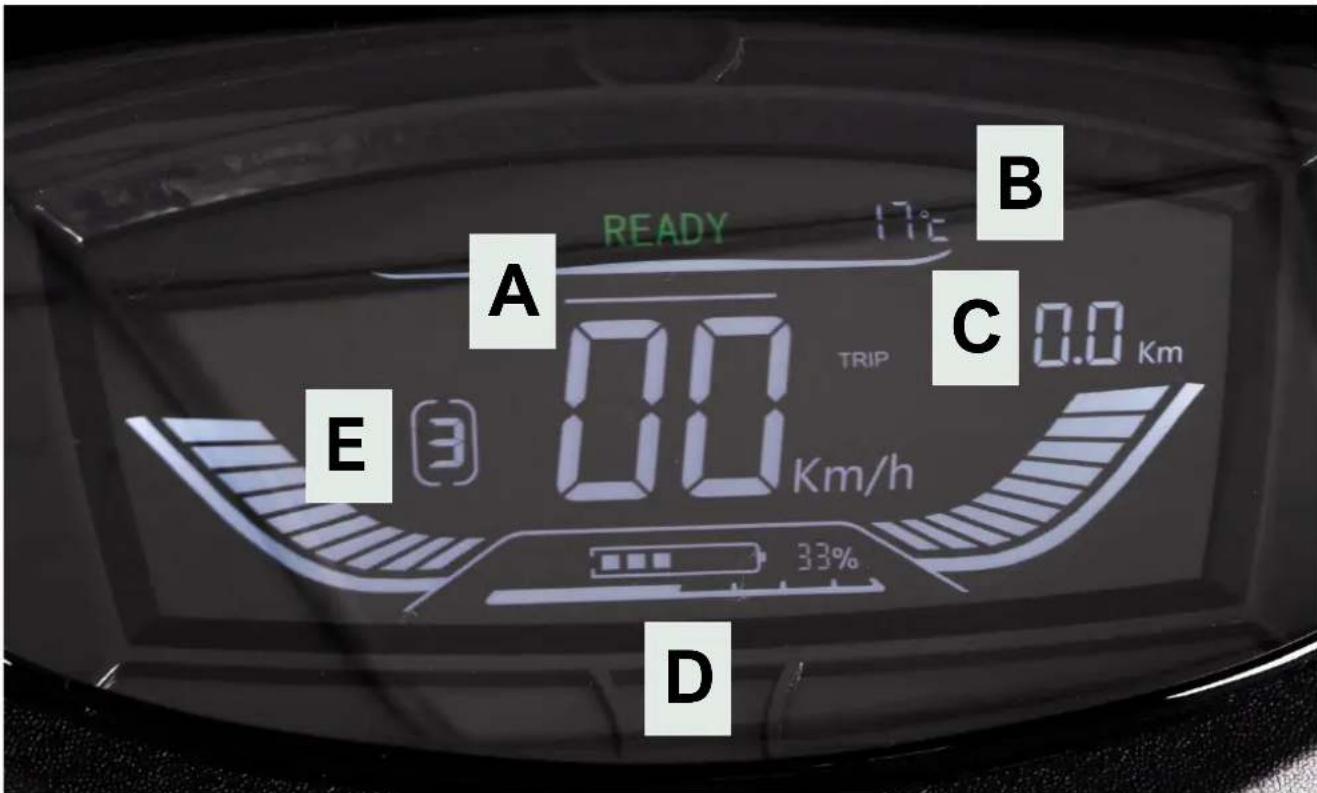 Rolektro E-City 45 Hero - Bremshebel rechts (Bremse vorne) - 1