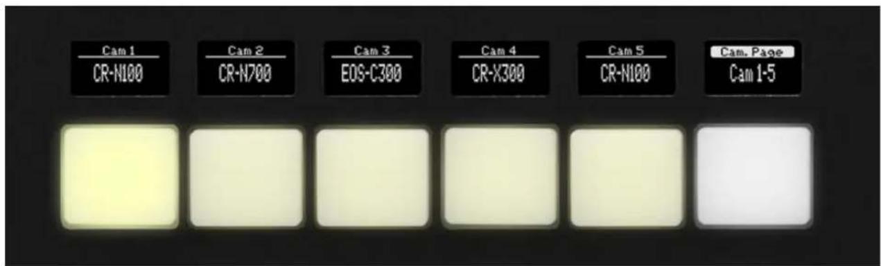 Cam 1 CR-N100 Cam 2 CR-N700 Cam 3 EOS-C300 Cam 4 CR-X300 Cam 5 CR-N100 Cam. Page Cam 1-5