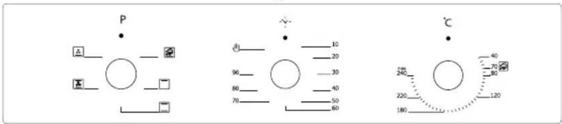 P A A 90 80 70 60 10 20 30 40 50 60 °C 240 220 180 40 70 80 120