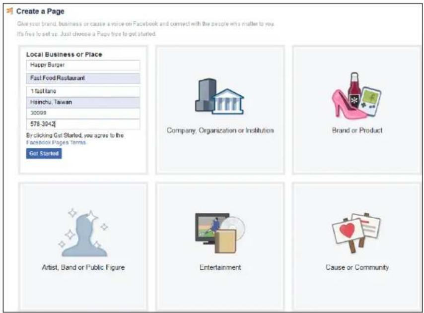 Create a Page Give your brand, business or cause a voice on Facebook and connect with the people who matter to you. It's free to set up. Just choose a Page free to get started. Local Business or Place Happy Burger Fast Food Restaurant 1 fast lano Hsinchu, Taiwan 30099 578-3942 By clicking Get Started, you agree to the Facebook Pages Terms Get Started Company, Organization or Institution Brand or Product Artist, Band or Public Figure Entertainment Cause or Community