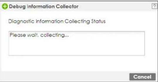 ZYXEL USGFLEX700-GB0101F - The Diagnostics Controller Screen - 1