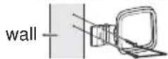 SHARP CD-BHS1050 - chang supplied to M loop antenna: - 2