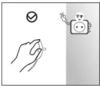 Diagram showing hand holding a pen, checkmark, and cartoon character with speech bubble