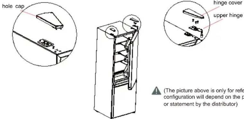 EDESA EFC-1821 NF EX - Door Right-Left Change(optional) - 10