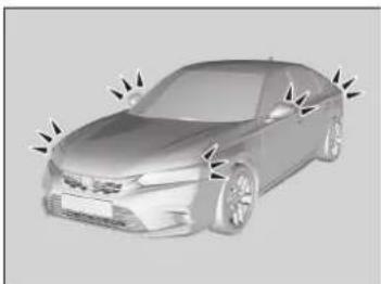 Honda Civic e:HEV (2023) - Mit der Fernbedienung - 2