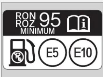 RON 95 ROZ MINIMUM E5 E10