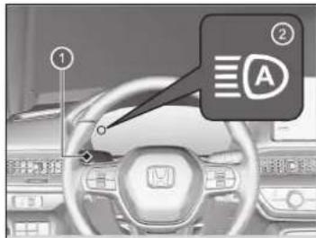 Honda Civic e:HEV (2023) - ■ Aktivierung des Systems. - 1