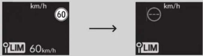 km/h 60 LIM 60km/h → km/h LIM