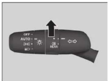 OFF - AUTO - ON ON OFF - REAR