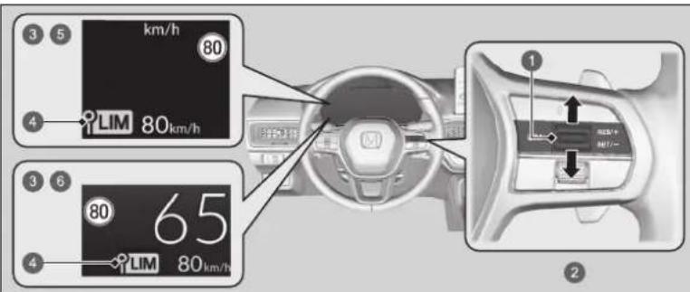 3 5 km/h 4 LIM 80km/h 3 6 80 65 4 LIM 80km/h 1 2