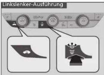 Linkslenker-Ausführung