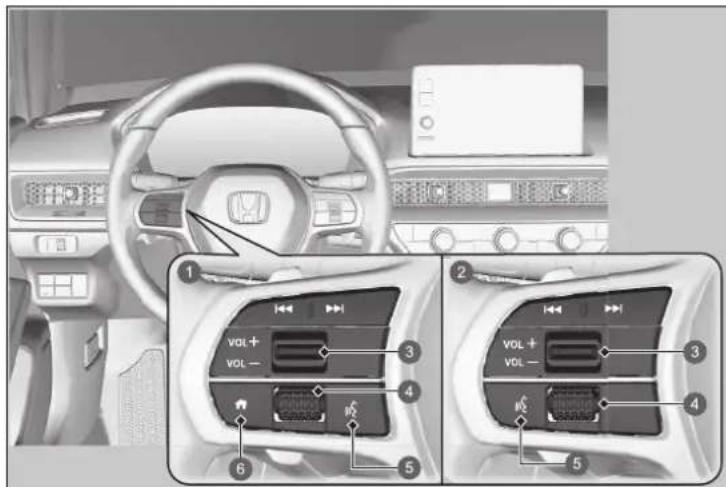 Honda Civic e:HEV (2023) - Freisprecheinrichtung (HFT) - 1