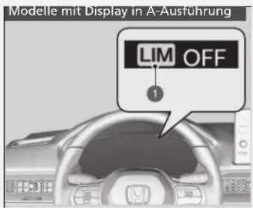 Modelle mit Display in A-Ausführung LIM OFF 1
