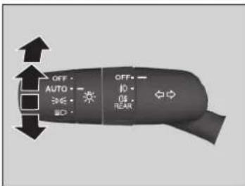 OFF - AUTO + SIDE + ID + OFF+ ID - ID + REAR