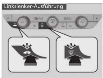 Linkslenker-Ausführung