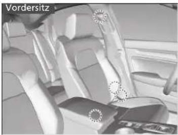 Honda Civic e:HEV (2023) - Verankerungspunkte - 1